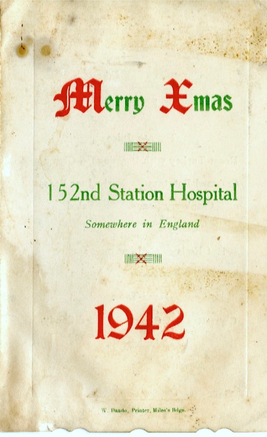 152nd Station Hospital -1942
